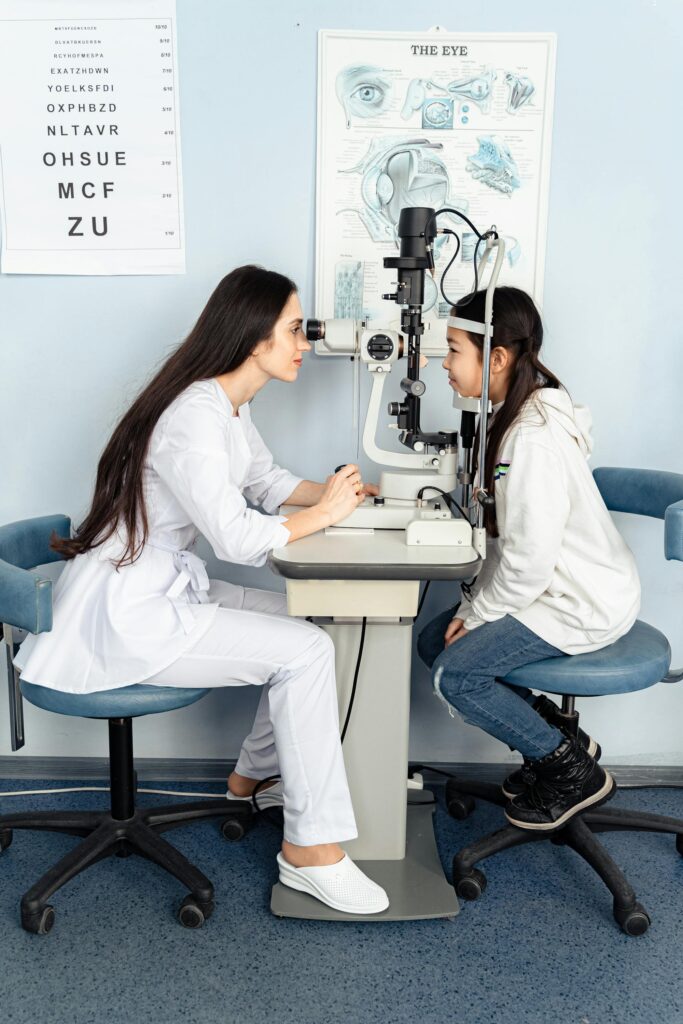 A Doctor Checking Up Her Patient